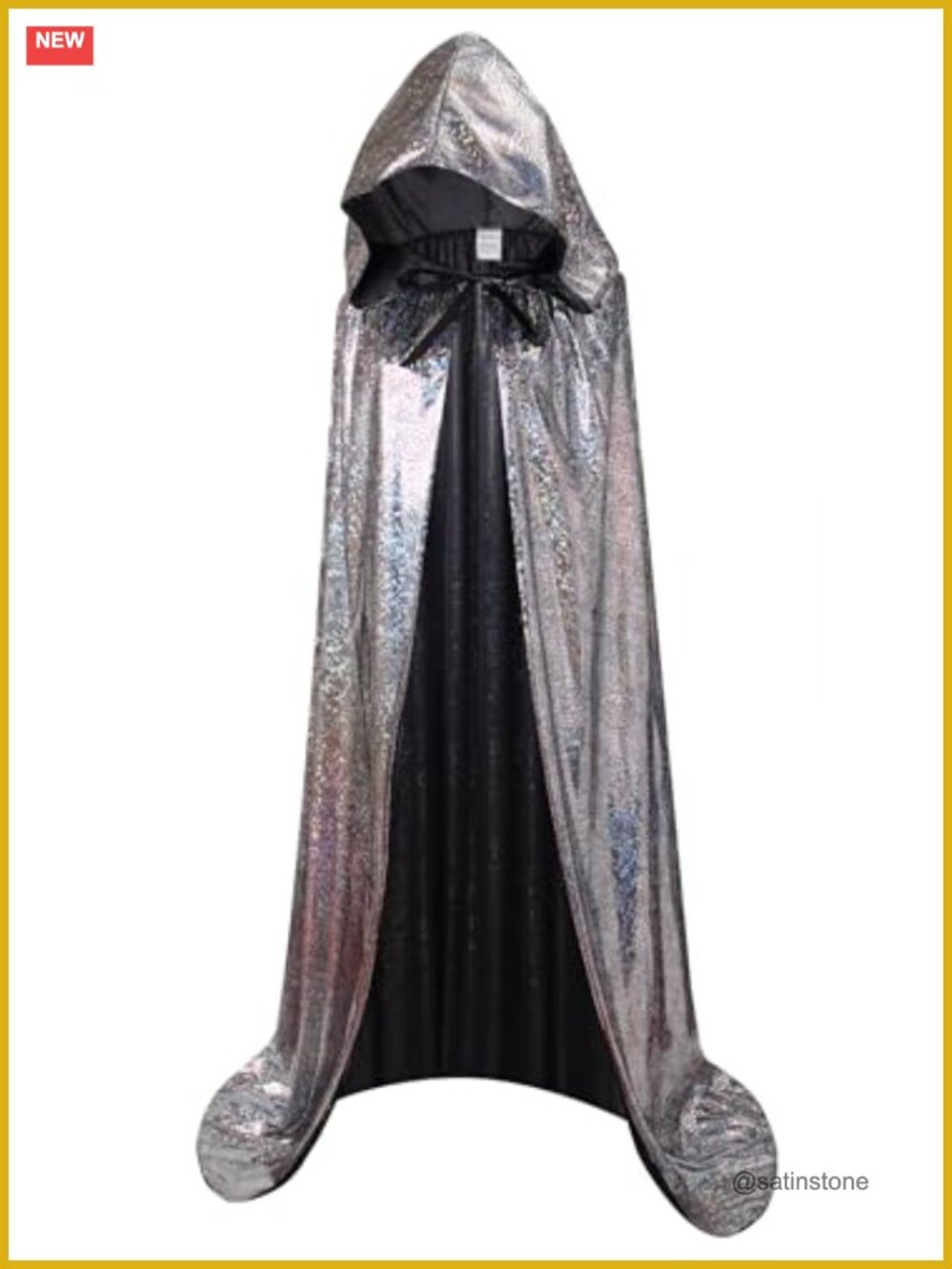 Unisex Adult Full Length Hooded Cape Costume Cloak Halloween